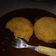 El cooksnap de Sasha Rohten cuando hizo Milanesas de calabaza con tortilla de espinaca. Menú vegetariano.
