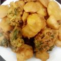 Sadia Alvi's cooksnap of when they made Potato pakore.