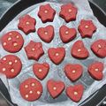 Sujata Gengaje's cooksnap of when they made रेड वेलवेट कुकिज (red velvet cookies recipe in marathi).
