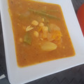 El cooksnap de Becky cuando hizo Olla Gitana.
