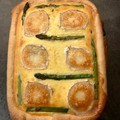 El cooksnap de Begoña Garteizaurrekoa cuando hizo Quiche de espárragos trigueros y tacos de jamón con queso fresco.