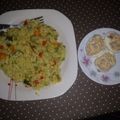El cooksnap de Diana Salamanca cuando hizo Paella de verduras.