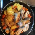 El cooksnap de kema72 cuando hizo Pollo guisado a la bolsa con patatas, zanahorias y cebollas.