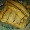 El cooksnap de Nadia Morales cuando hizo Panqueques rellenos de banana y dulce de leche.