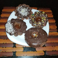 El cooksnap de إيناس الشناوى cuando hizo Galletas con mantequilla y chocolate “sin gluten”.