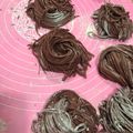 Cooksnap dari Edlin untuk resep Mie Bayam merah