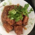 Cooksnap của Nhunhi Vo khi họ làm theo món Sườn Xào Chua Ngọt