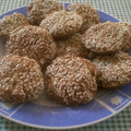 El cooksnap de Becky cuando hizo Cookies con pasas y pipas de girasol.