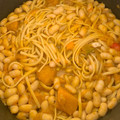 El cooksnap de Jovani cuando hizo Porotos con Riendas.