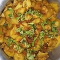 Dania Dilawer's cooksnap of when they made Baingan Aloo.