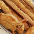 Éva Szakos Cooksnap-ja, amikor elkészítette a(z) Sajtos rúd, tojás nélkül receptet.