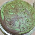 Cooksnap dari Bundhie_ 88 untuk resep Bolu pandan panggang marmer