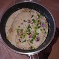 El cooksnap de Marisú cuando hizo Pasta con salsa rápida.