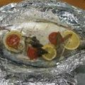 El cooksnap de Felipe Silva cuando hizo Pescado mojarra empapelado.