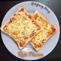 Cooksnap dari Fatimah Fauziah untuk resep Pizza Roti Tawar