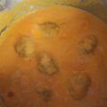 El cooksnap de Silvia Sayas cuando hizo Albóndigas en salsa de zanahoria 🥕 y cebolla ! 🍽.
