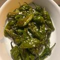 El cooksnap de Marieta cuando hizo Pimientos de padrón en airfryer Cosori.