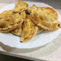El cooksnap de Maripili cuando hizo Empanadillas de champiñones, bacon y queso.