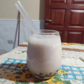 El cooksnap de Valee cuando hizo Bubble tea 😍😋.