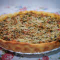 El cooksnap de Fernando Caballer Carbonell cuando hizo Quiche de espinacas y jamón york.