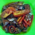 Cooksnap dari Riska untuk resep Iwak karing telang masak asam / ikan asin tenggiri masak asam
