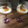El cooksnap de Sheipi cuando hizo Postre en copa light de mango y queso batido.