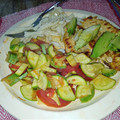 El cooksnap de Nora Ortiz cuando hizo Calabazas a la Mexicana.