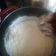 El cooksnap de Ines Pierola cuando hizo Salsa Alfredo.