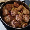 Cooksnap από Ιακώβου Δήμητρα στη συνταγή Αφράτα μπιφτέκια καλοκαιρινά με πατάτες φούρνου