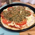El cooksnap de Carolina Tangari cuando hizo Pizza con harina leudante.
