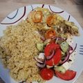 Zsuzsa Cooksnap-ja, amikor elkészítette a(z) Roston csirkemell bulgurral és görög salátával receptet.