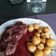 El cooksnap de Antonio Araujo cuando hizo Rib eye en reducción de vino tinto.