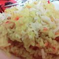 El cooksnap de Karen Gimenez cuando hizo Arroz amarillo con pollo❤👌👇.