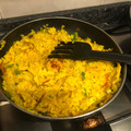 El cooksnap de Eva Gago cuando hizo Arroz con pollo de mi Abu.