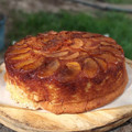 El cooksnap de Yamila Laguia cuando hizo Torta invertida de manzana 🍏.