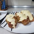 El cooksnap de Charo Camacho Navas0 cuando hizo Patata Hasselback con salsa a los tres quesos.