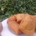 Sally Waweru's cooksnap of when they made Mandazi.