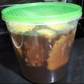 Cooksnap dari Mamaraffiyya untuk resep Fermentasi Kulit Nanas (Tepache)