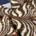 Cooksnap dari Andika Widya Chandrarini untuk resep Zebra Cake Putih Telur Super Rekomend