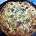 Manisha Sharma's cooksnap of when they made Chicken Tikka pizza 🍕.