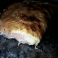 El cooksnap de Ana Carrizo cuando hizo Omelette de jamón y queso.