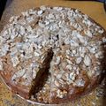 El cooksnap de Mariana Sierra cuando hizo Torta húmeda de avena y manzanas🍏🍎.