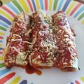 El cooksnap de sualja cuando hizo Canelones de pan de molde.