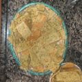 El cooksnap de Romina Caubarrere cuando hizo Talitas integrales, queso y semillas.