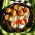 Mária Gergő Lászlóné Cooksnap-ja, amikor elkészítette a(z) Rántott gombafejek, tartármártással receptet.