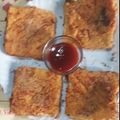 Kimaya bhat का कुकस्नैप जब उन्होंने वेज सूजी टोस्ट(veg suji toast recipe in hindi) बनाया था।