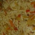 El cooksnap de Belén Coronel cuando hizo Arroz con salteado de verduras.