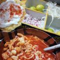El cooksnap de Grass cuando hizo Pozole rojo de pollo, para principiantes.