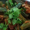 Artha का कुकस्नैप जब उन्होंने मसाला भिंडी (masala bhindi recipe in Hindi) बनाया था।