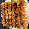 Cooksnap của Kally Nguyễn khi họ làm theo món Thịt gà xiên nướng kiểu Nhật 